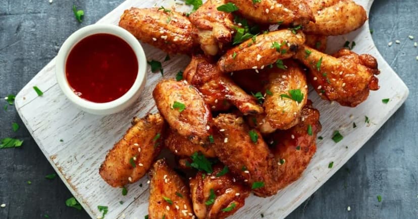 Acılı Barbekü Soslu Izgara Kanat